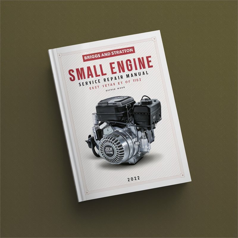 Briggs And Stratton Small Engine Set 18 Service Repair Workshop Manual PDF