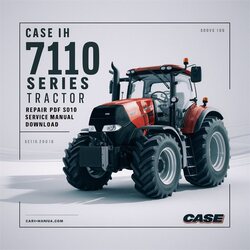 Case IH 7110 Series Tractor Service Repair Workshop Manual PDF