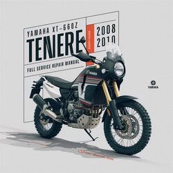 Yamaha Xt-660z Tenere 2008-2010 Full Manual de servicio y reparación 