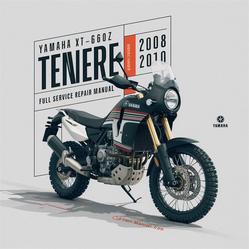 2008-2010 Yamaha XT Models XT-660Z Tenere Service Repair Workshop Manual PDF