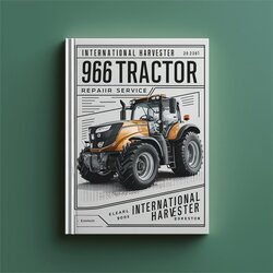 International Harvester 966 Tractor Service Repair Workshop Manual PDF