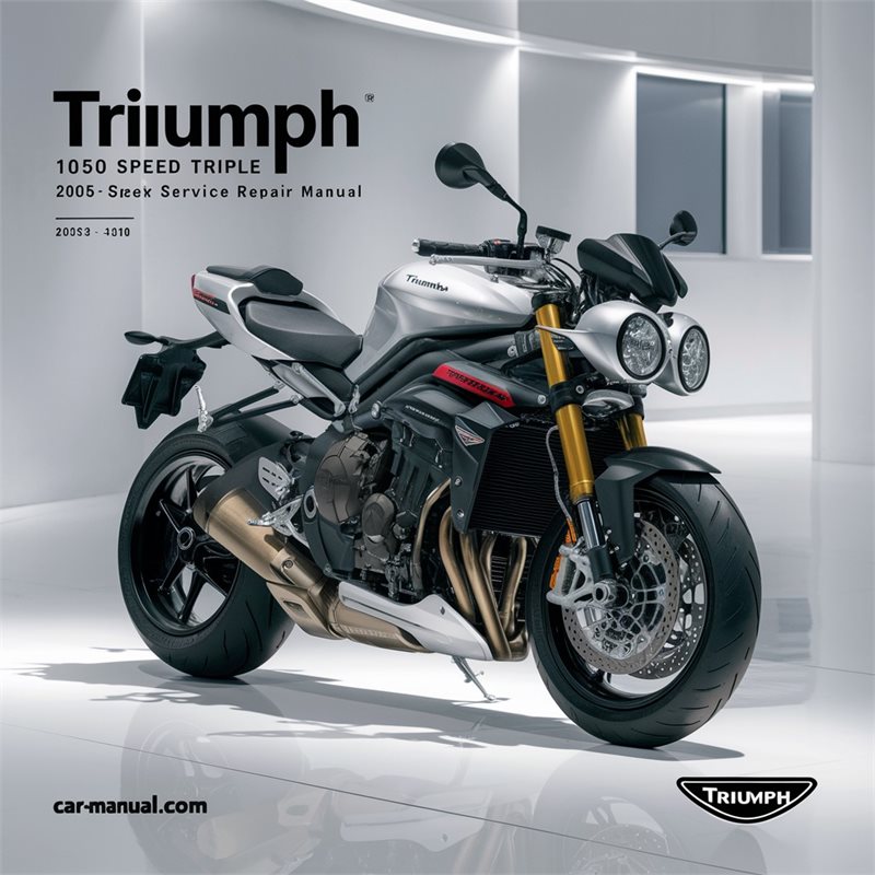 2005-2010 Triumph Speed Triple Service Repair Workshop Manual PDF