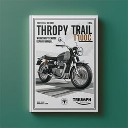 1967-1974 Triumph Thropy Trail T100C Service Repair Workshop Manual PDF