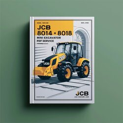 JCB 8014 8016 8018 8020 Mini Excavator Service Repair Workshop Manual PDF