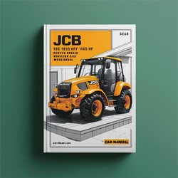 JCB 185 185HF 1105 1105HF Service Repair Workshop Manual PDF