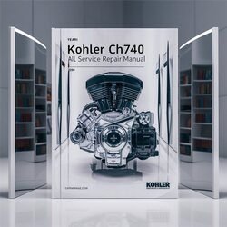 Kohler Command Pro Models CH740 Engine All Service Repair Workshop Manual PDF