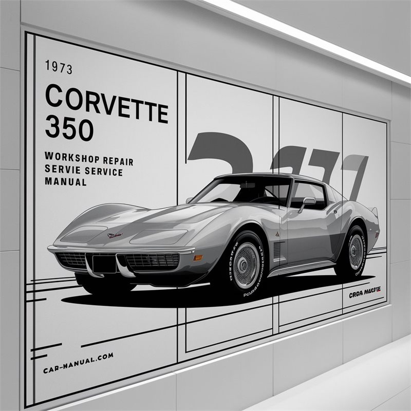 1973 Chevrolet Corvette 350 Service Repair Workshop Manual PDF
