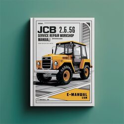 JCB 2.5d 2.5g Service Repair Workshop Manual PDF