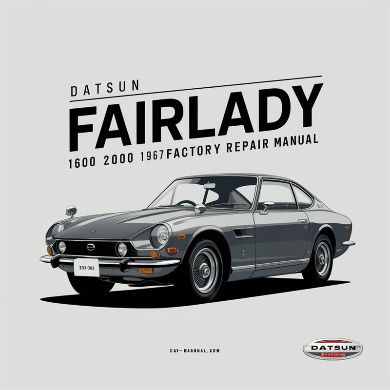 1967-2000 Nissan Datsun Fairlady 1600 Service Repair Workshop Manual PDF