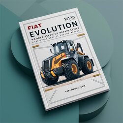 Fiat Kobelco W130 Evolution Loader Service Repair Workshop Manual PDF