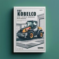 Fiat Kobelco W170 W170PL W190 Loader Service Repair Workshop Manual PDF