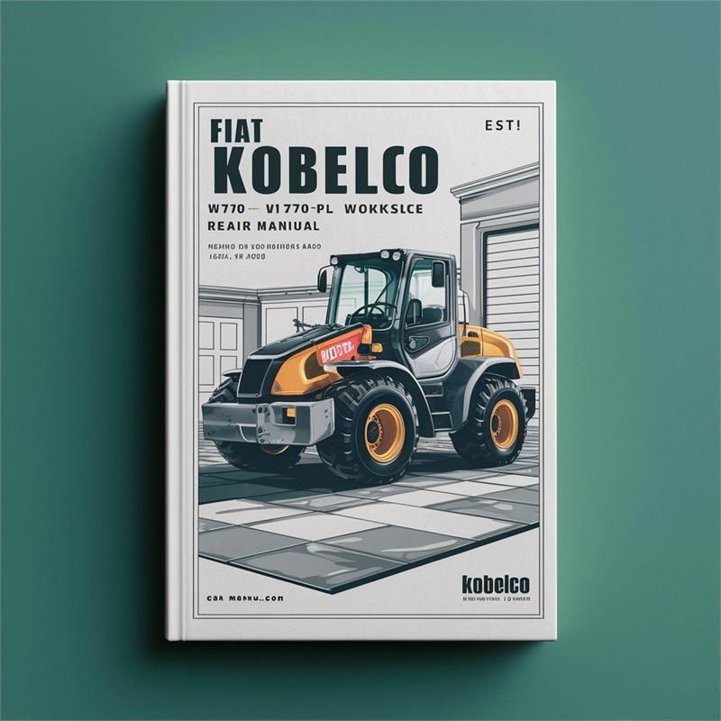 Fiat Kobelco W170 W170PL W190 Loader Service Repair Workshop Manual PDF