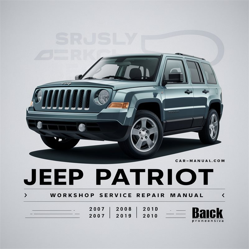 2007-2010 Jeep Patriot 2.0l 2.4l 2.0d Diesel Engines Service Repair Workshop Manual PDF
