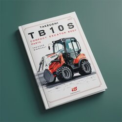 Takeuchi TB10S Compact Excavator (BODY) Body Parts Catalog PDF