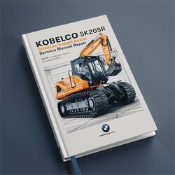 Kobelco SK200SR Crawler Excavator WSM Service Repair Workshop Manual PDF