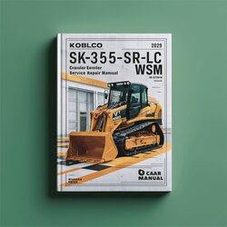 Kobelco Sk235srlc-1e Crawler Excavator WSM Service Repair Workshop Manual PDF