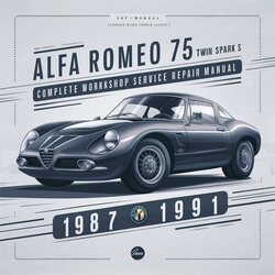 1987-1991 Alfa Romeo 75 Twin Spark S Service Repair Workshop Manual PDF