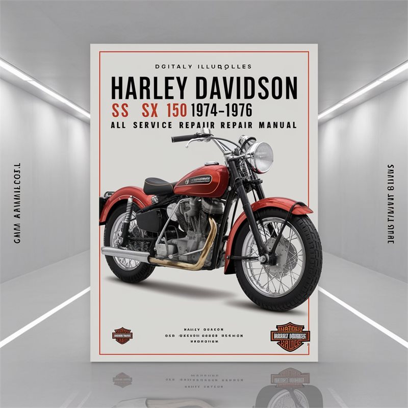 1974-1976 Harley Davidson SX SS 175 250 - All Service Repair Workshop Manual PDF