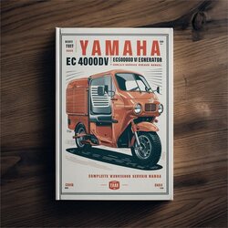 Yamaha EC4000DV EC5000DV DVE Generator Service Repair Workshop Manual PDF