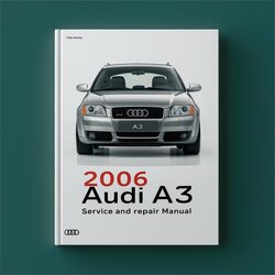 2006 Audi A3 (8P) Service Repair Workshop Manual PDF