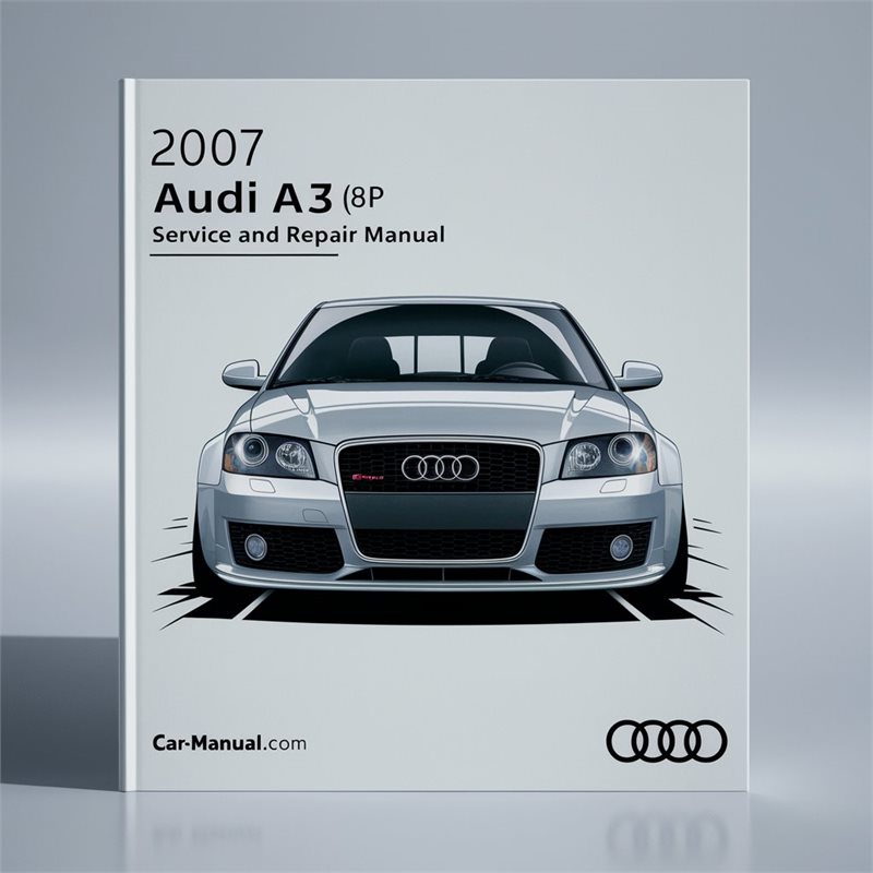 2007 Audi A3 (8P) Service Repair Workshop Manual PDF