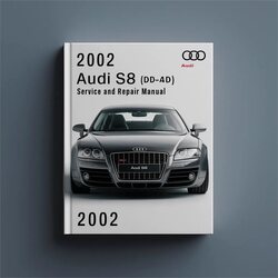 2002 Audi S8 A8 (D2-4D) Service Repair Workshop Manual PDF