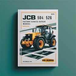 JCB 504B 526 Service Repair Workshop Manual PDF