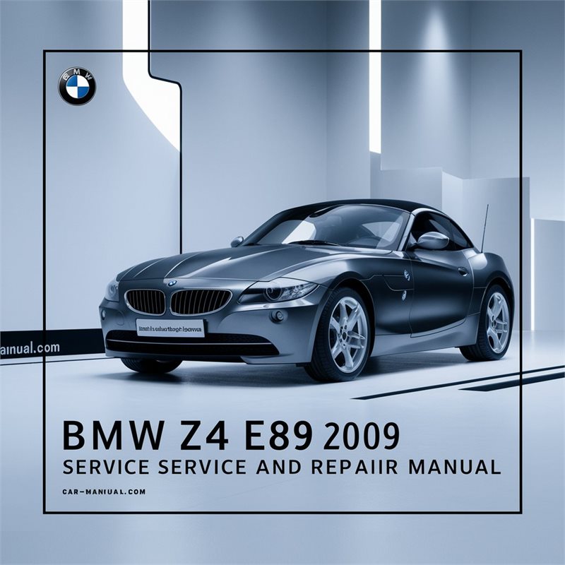 2009 BMW 2 Series Z4 E89 Service Repair Workshop Manual PDF