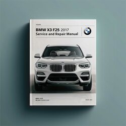 2017 BMW 2 Series X3 F25 Service Repair Workshop Manual PDF