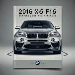 2016 BMW X6 F16 Manual de servicio y reparación 