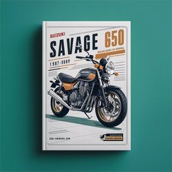 1987-2009 Suzuki Savage 650 Service Repair Workshop Manual PDF