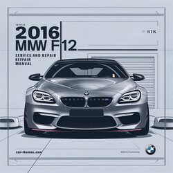 2016 BMW M6 F13 F12 Manual de servicio y reparación 
