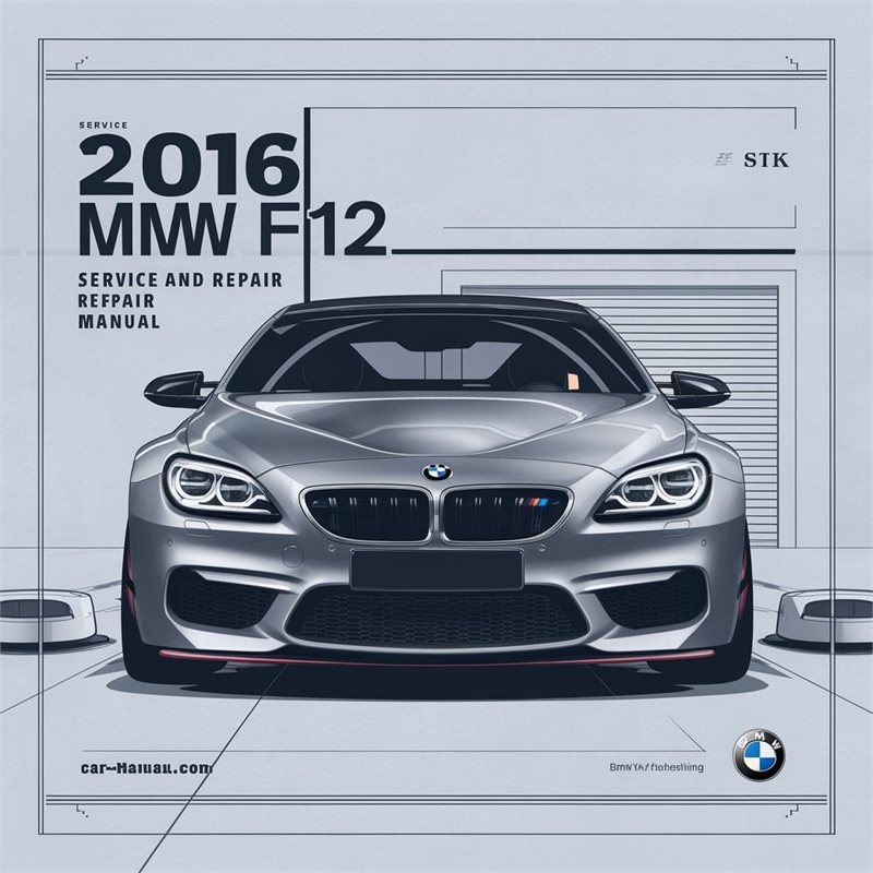 2016 BMW 1 Series M6 F13 F12 Service Repair Workshop Manual PDF