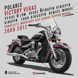 2008-2012 Victory Kingpin Polaris Vegas, Motorcycle Service Repair Workshop Manual PDF