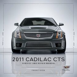 2011 Cadillac CTS Service Repair Workshop Manual PDF
