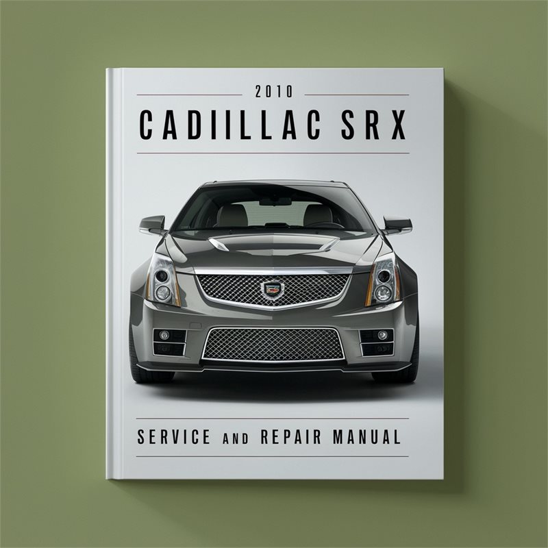 2010 Cadillac SRX Service Repair Workshop Manual PDF
