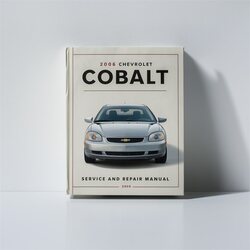 2006 Chevrolet Cobalt Service Repair Workshop Manual PDF