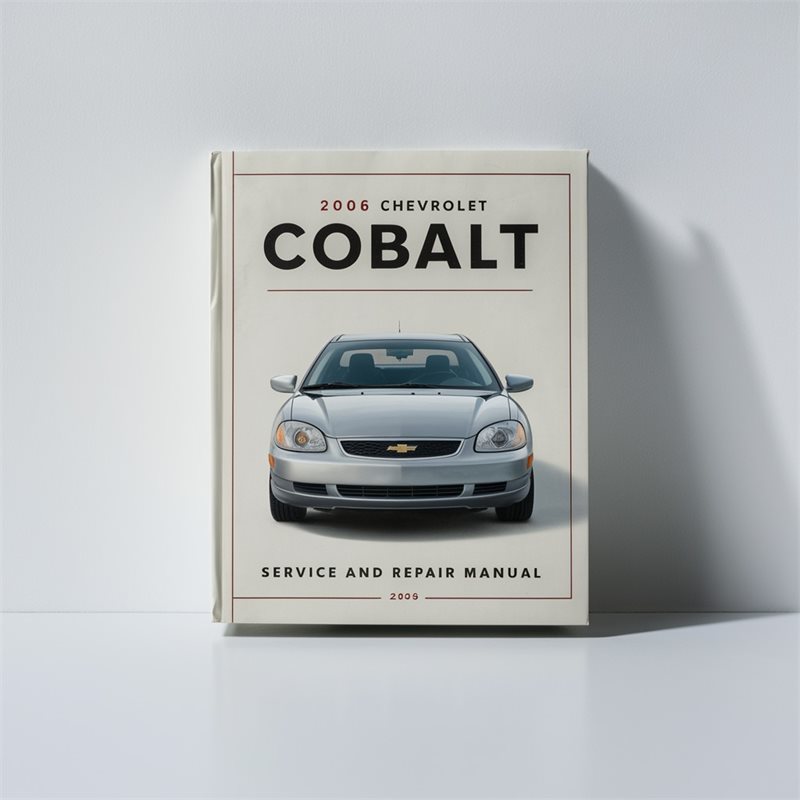 2006 Chevrolet Cobalt Service Repair Workshop Manual PDF