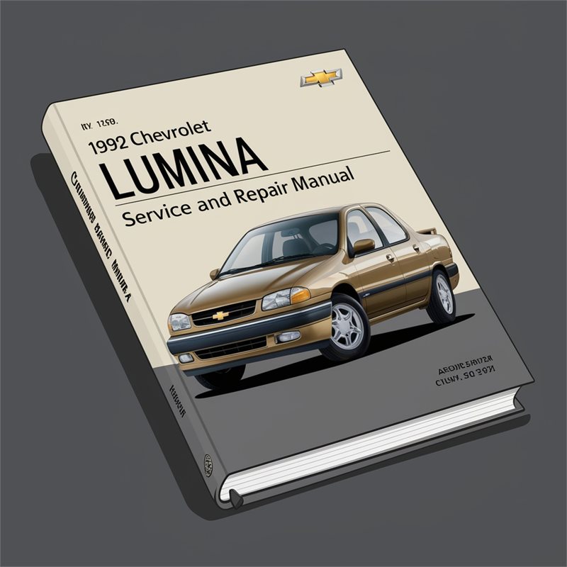 1992 Chevrolet Lumina Service Repair Workshop Manual PDF