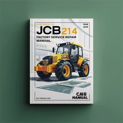 JCB 214 Service Repair Workshop Manual PDF