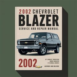 2002 Chevrolet Blazer Service Repair Workshop Manual PDF