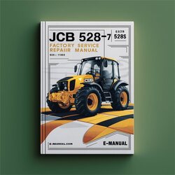JCB 528-70 528S Service Repair Workshop Manual PDF