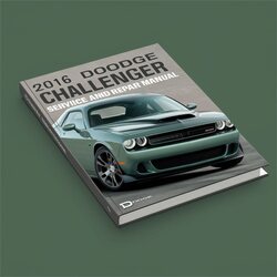 2016 Dodge Challenger Service Repair Workshop Manual PDF