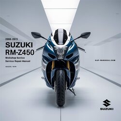 2008-2015 Suzuki RM Series RM-Z450 Service Repair Workshop Manual PDF