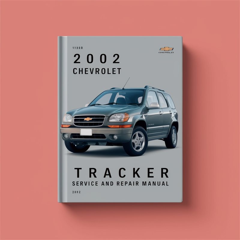 2002 Chevrolet Tracker Service Repair Workshop Manual PDF