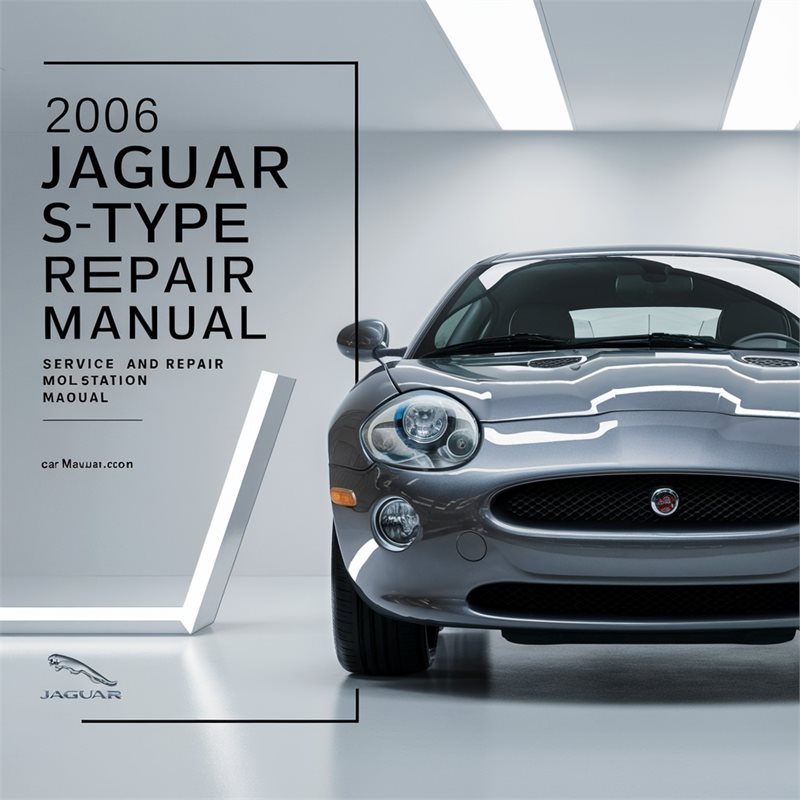 2006 Jaguar S Type S-TYPE (X200) Service Repair Workshop Manual PDF