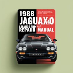 1988 Jaguar XJ XJ40 Service Repair Workshop Manual PDF