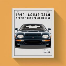 1990 Jaguar XJ XJ40 Service Repair Workshop Manual PDF