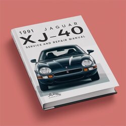 1991 Jaguar XJ XJ40 Service Repair Workshop Manual PDF