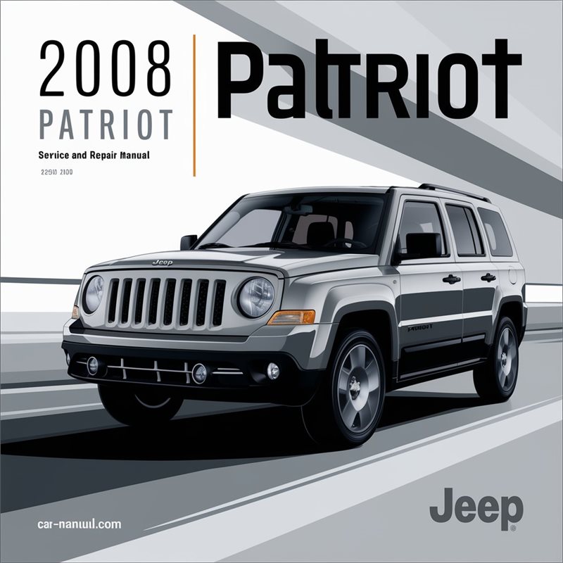 2008 Jeep Patriot Service Repair Workshop Manual PDF